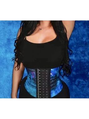 Blue Galaxy Waist Trainer